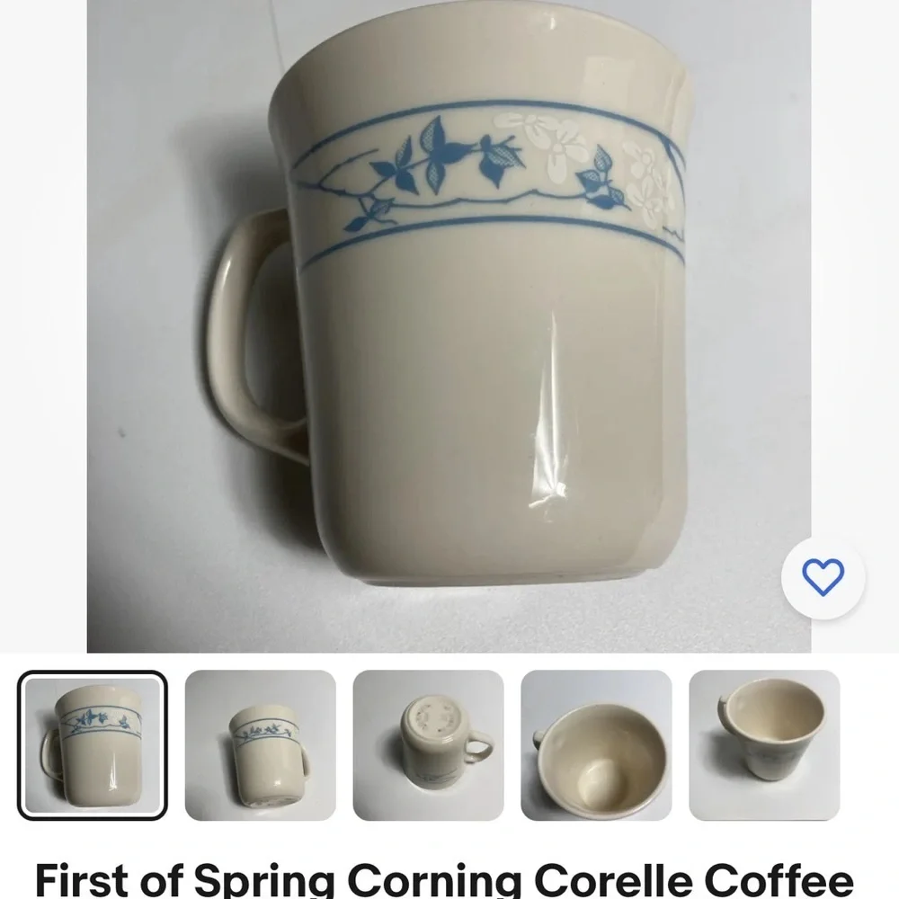 Vintage Corelle 1st of Soring Mug